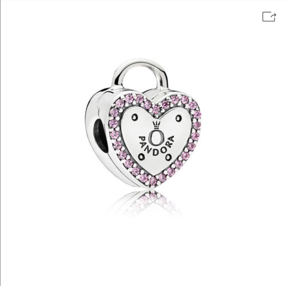 LOCK YOUR PROMISE CLIP, FANCY FUCHSIA PINK